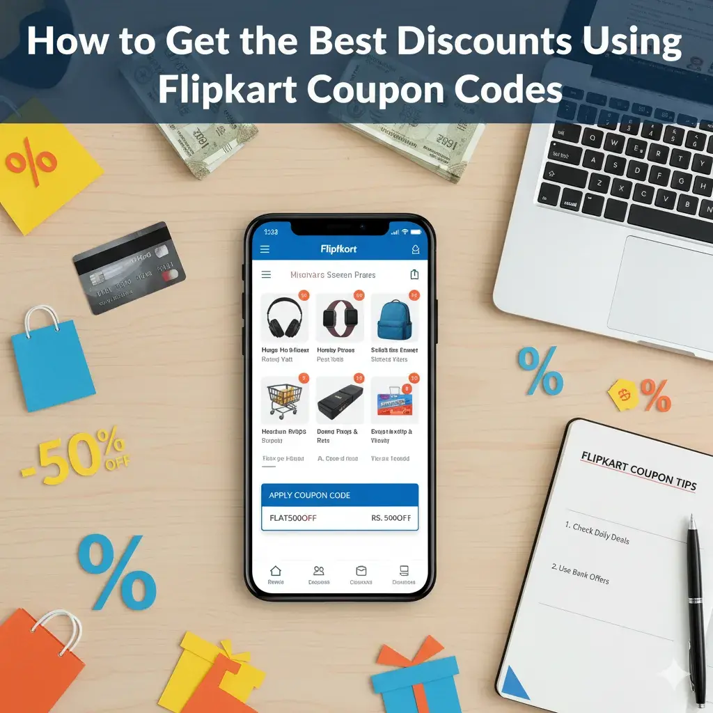 How to Get the Best Discounts Using Flipkart Coupon Codes